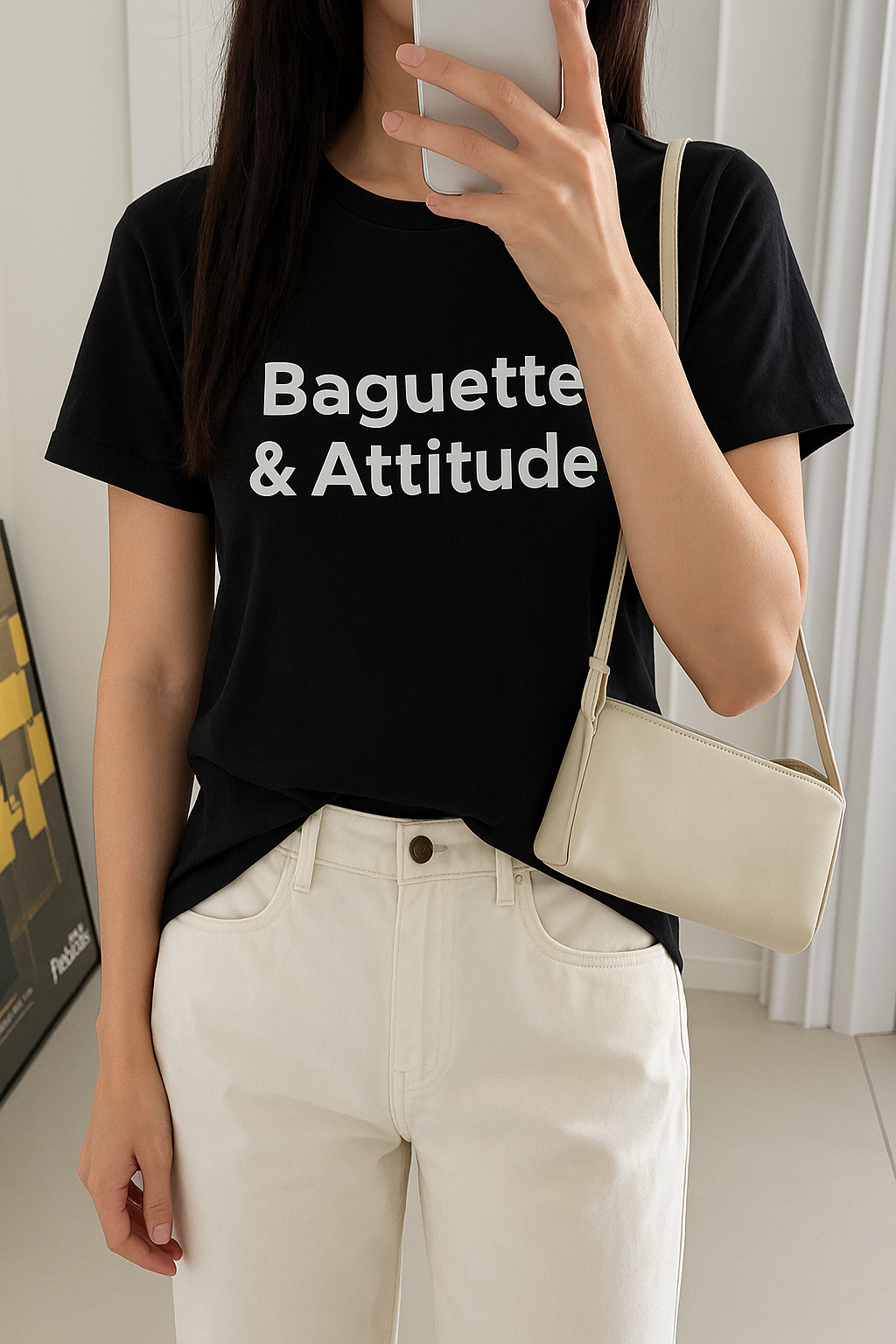 T-shirt Unisexe – Baguette & Attitude
