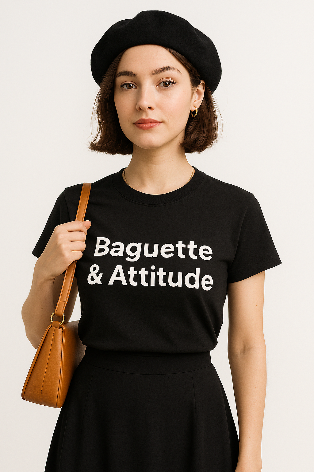 T-shirt Unisexe – Baguette & Attitude
