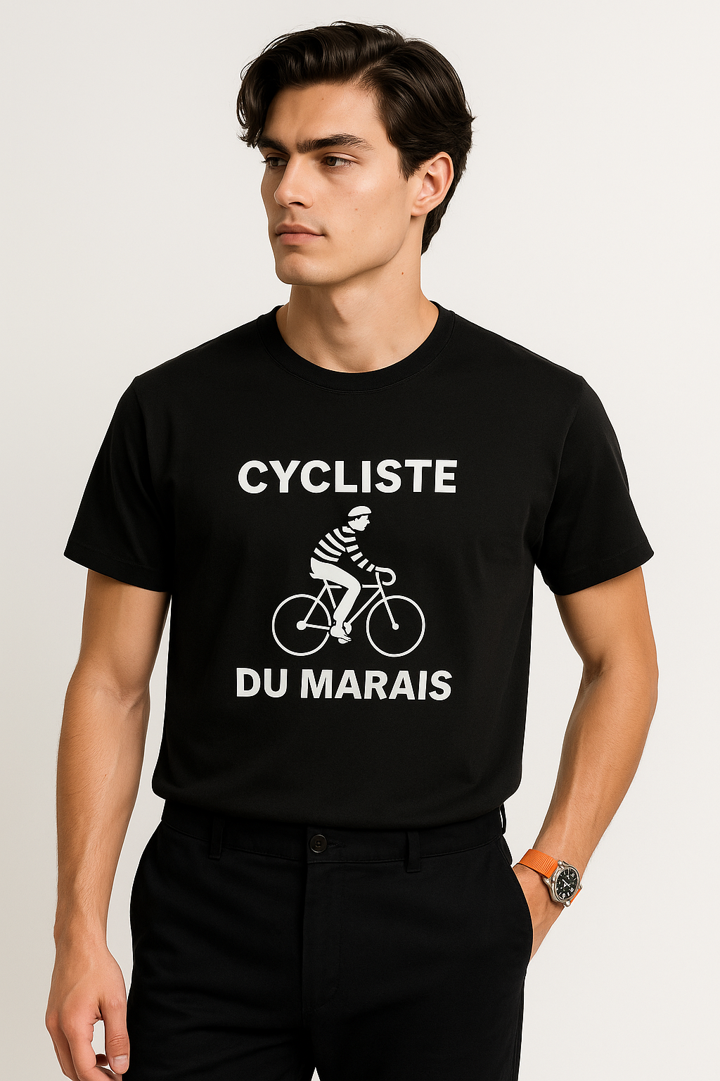 Cycliste du Marais – L’esprit quartier