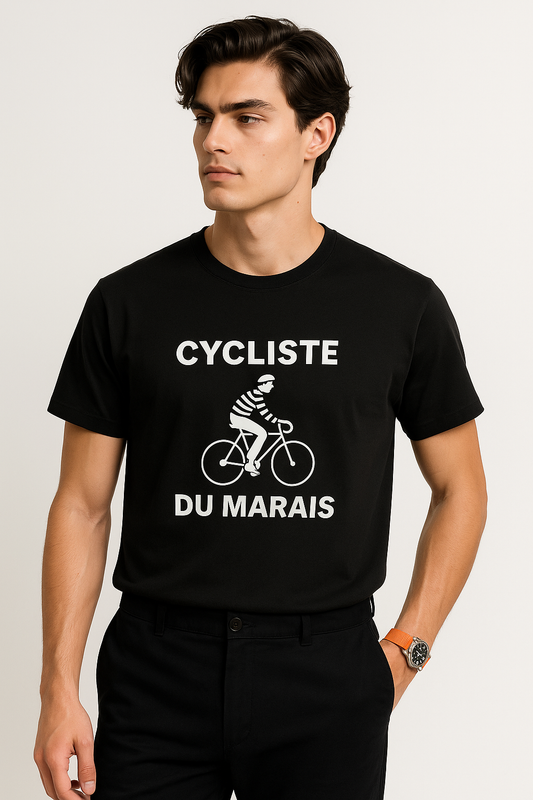 Cycliste du Marais – L’esprit quartier