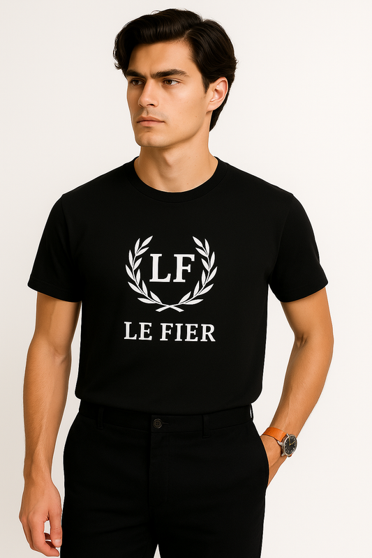 T-shirt Unisexe "LE FIER" – Signature Élégance