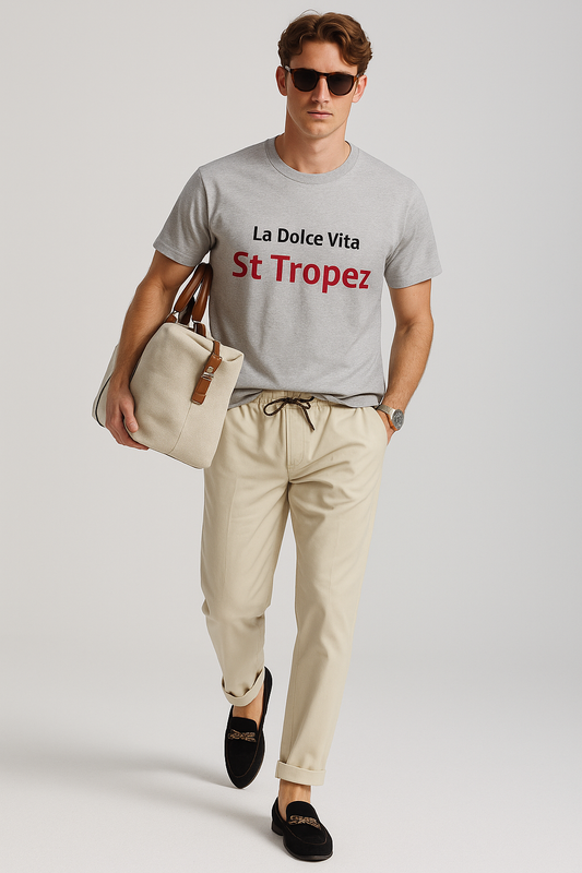 T-shirt Unisexe – La Dolce Vita – St Tropez