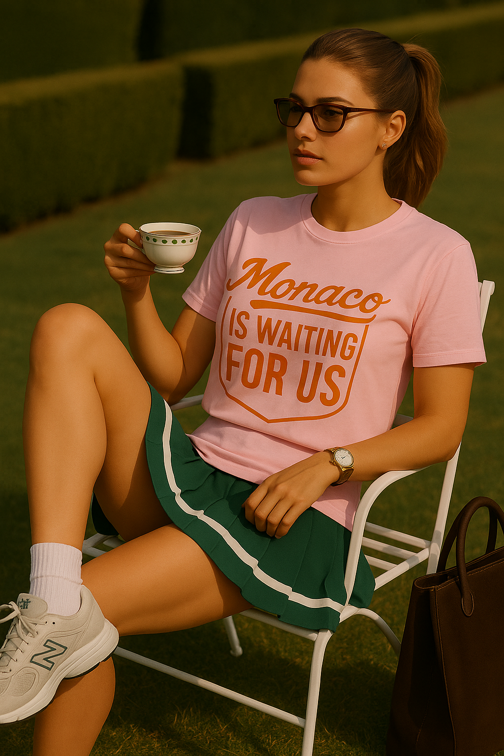 T-shirt  – "Monaco is waiting for us"