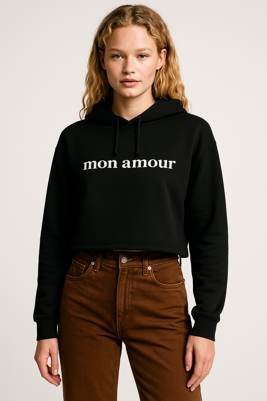 Sweat à Capuche Crop-Top
