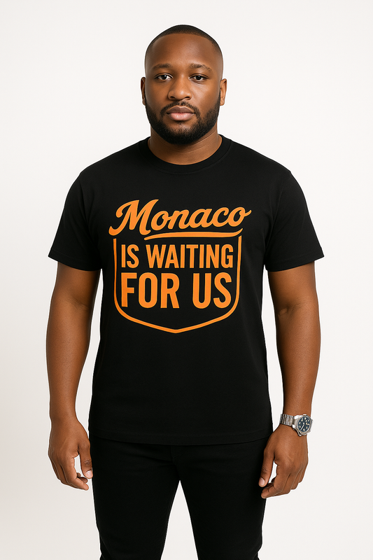 T-shirt  – "Monaco is waiting for us"