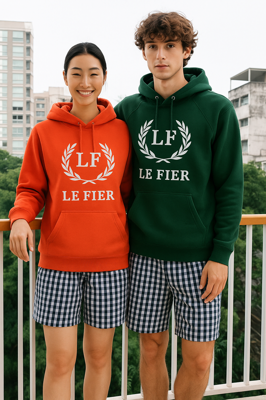 Sweat à Capuche Unisexe – LE FIER