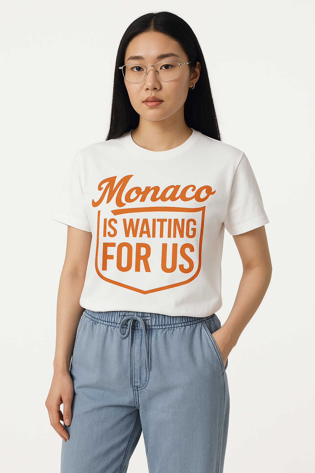 T-shirt  – "Monaco is waiting for us"