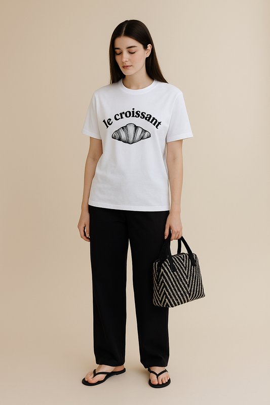 T-shirt “le croissant” – Fierté à la française