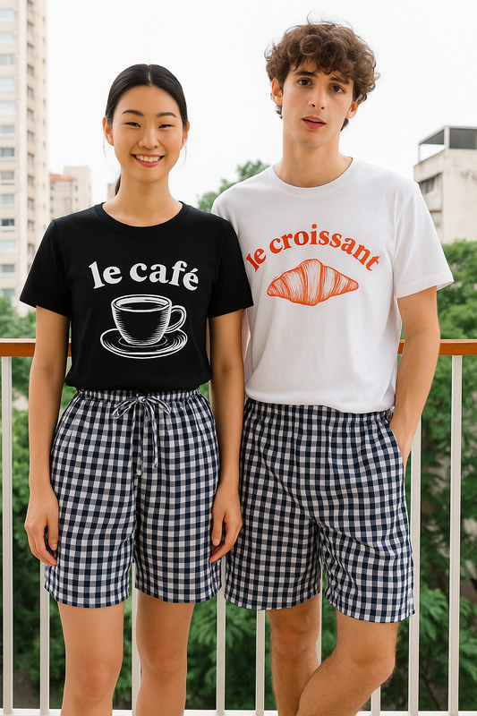 T-shirt unisexe “le café” – L’élégance du quotidien