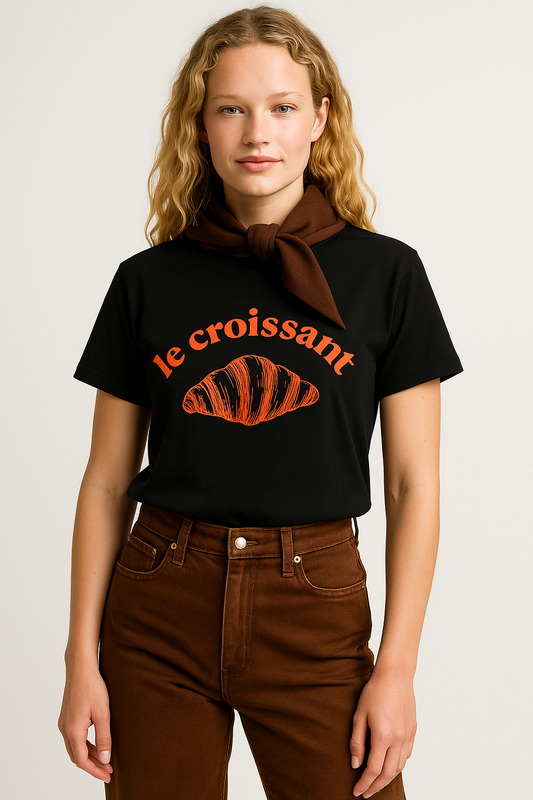 T-shirt “le croissant” – Fierté à la française
