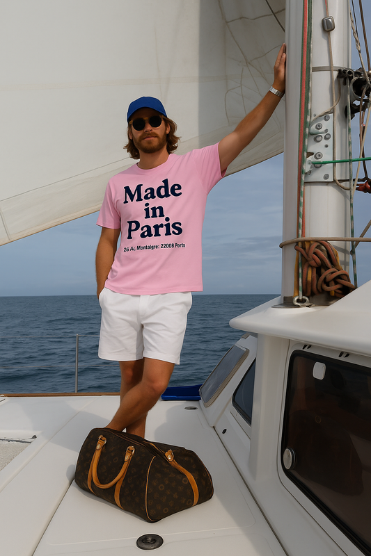 T-shirt Made in Paris – 26 Avenue Montaigne, 75008
