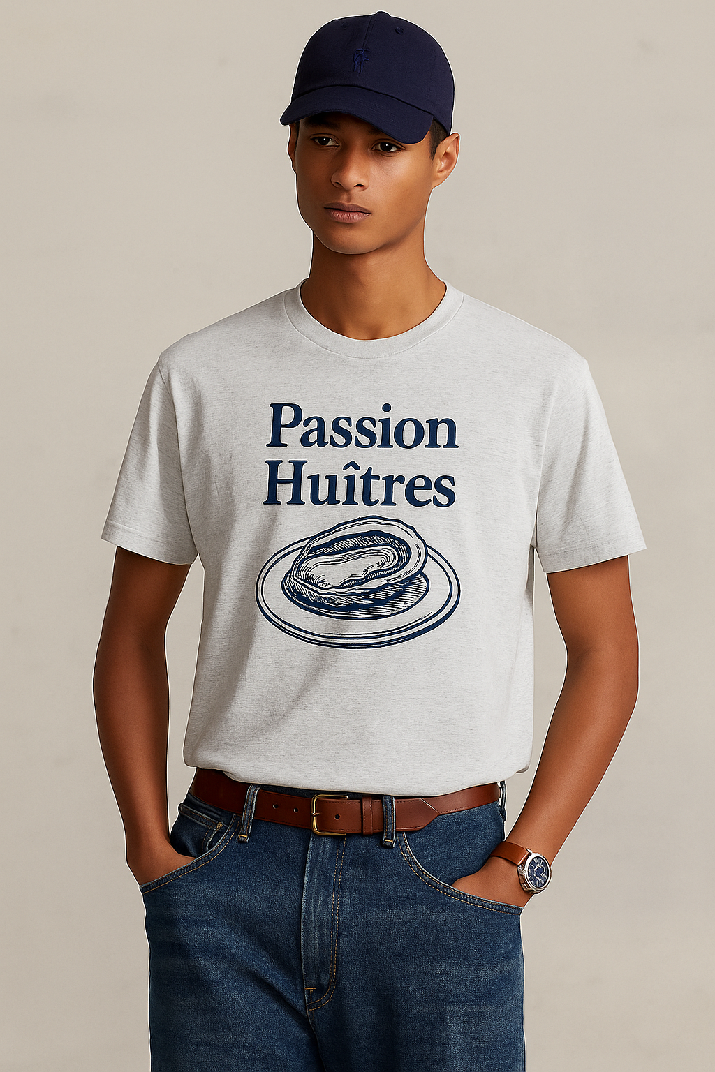 T-shirt Unisexe – Passion Huîtres